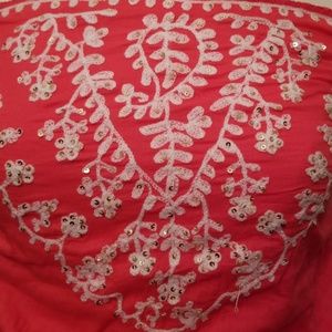 Strapless sequin beach dress NWT - sz small